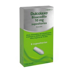 DULCOLAXO 6 SUPOSITORIOS
