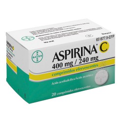 ASPIRINA C EFERVESCENTE 20...
